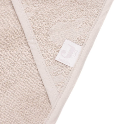 Badcape Badstof 75x75cm Miffy Jacquard - Nougat - Babywinkel - 8717329378698