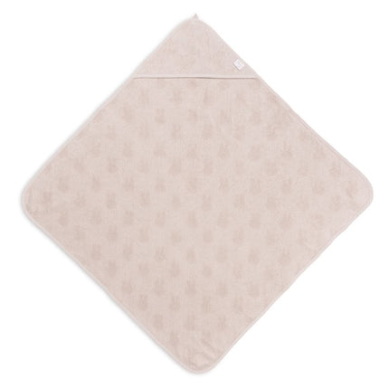 Badcape Badstof 75x75cm Miffy Jacquard - Nougat - Babywinkel - 8717329378698