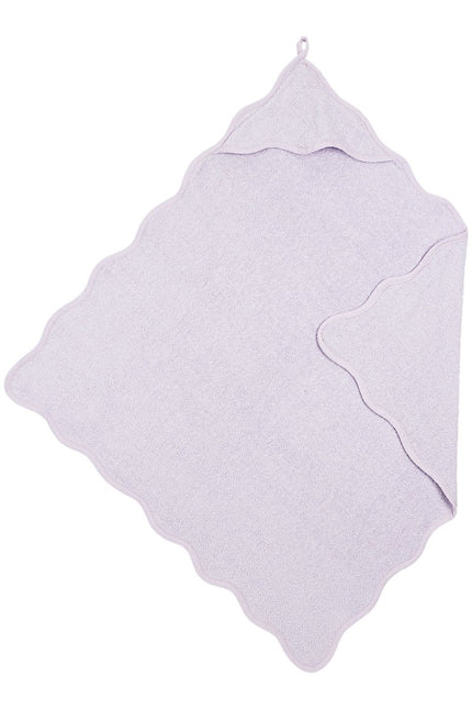 Meyco Badcape Baby Wavy Soft Lavender 80Cm koop je bij Babywinkel