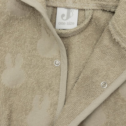 Badjas Badstof 1 - 2 jaar Miffy Jacquard - Olive Green - Babywinkel - 8717329378711