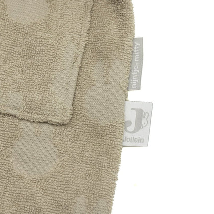 Badjas Badstof 1 - 2 jaar Miffy Jacquard - Olive Green - Babywinkel - 8717329378711