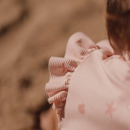 Badpak met lange mouwen Dreamy Seashells koop je bij Babywinkel
