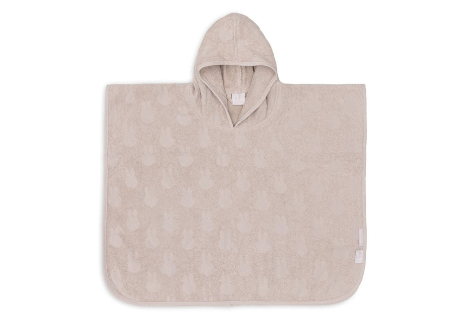 Badponcho Badstof Miffy Jacquard - Nougat - Babywinkel - 8717329378780