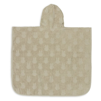 Badponcho Badstof Miffy Jacquard - Olive Green - Babywinkel - 8717329378773
