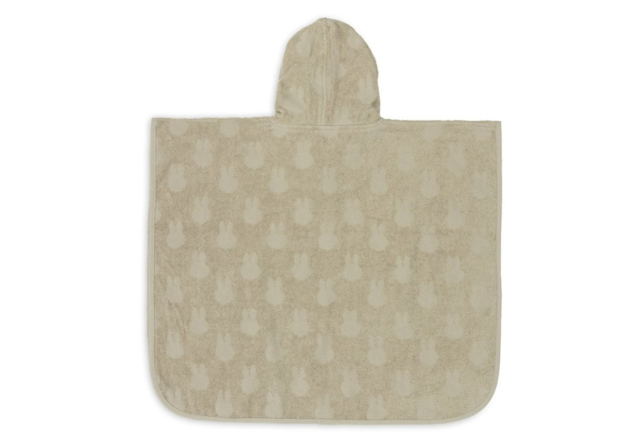 Jollein Badponcho Miffy Jacquard Olive Green koop je bij Babywinkel