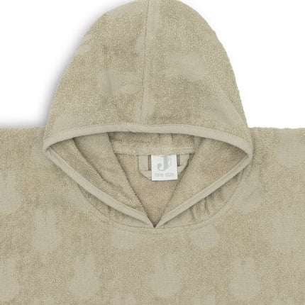 Badponcho Badstof Miffy Jacquard - Olive Green - Babywinkel - 8717329378773