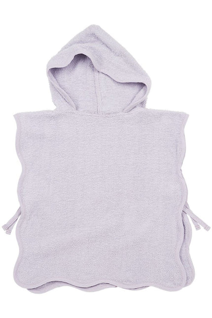 Meyco Badponcho Wavy Soft Lavender 1 - 3 Jaar koop je bij Babywinkel