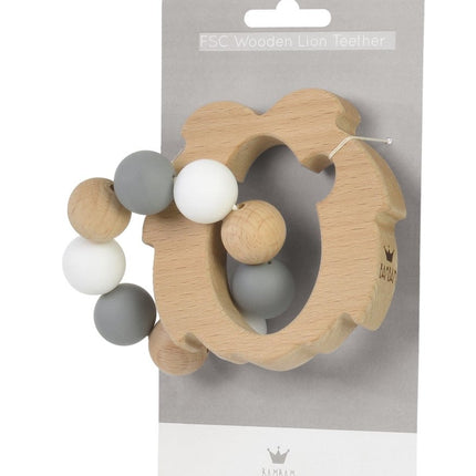 BamBam Bijtring Fsc Houten Leeuw - BamBam - Babywinkel - 8711811096626