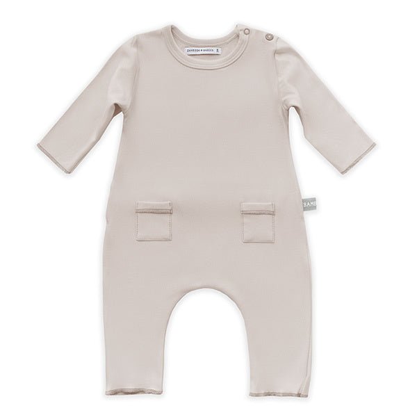Bamboom Baby Jumpsuit Sand koop je bij Babywinkel
