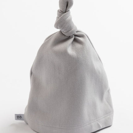 Bamboom Babymutsje Elf Grijs/Ivoor 0 - 1mnd - Bamboom - Babywinkel - 8053306053203