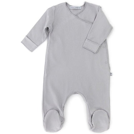Bamboom Boxpakje Met Voetjes Grijs/Ivoor - Bamboom - Babywinkel - 8053306052084