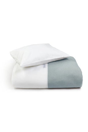 Bamboom Dekbedovertrek Soft Stone Ice Blue 100x140cm - Bamboom - Babywinkel - 8054117837884
