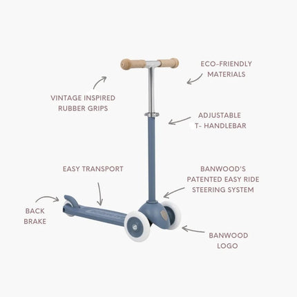 Banwood Eco Kinderstep Deep Sea koop je bij Babywinkel