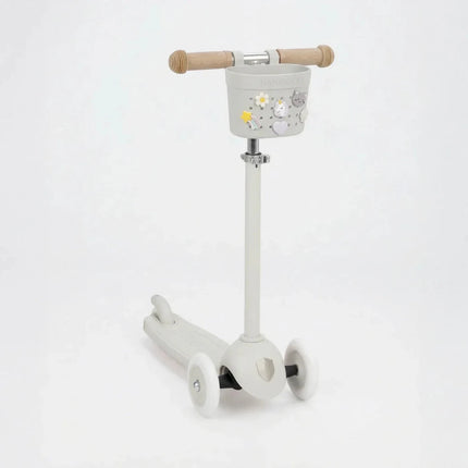 Banwood Kinderstep- en Fietsmandje Pin & Ride Ivory koop je bij Babywinkel
