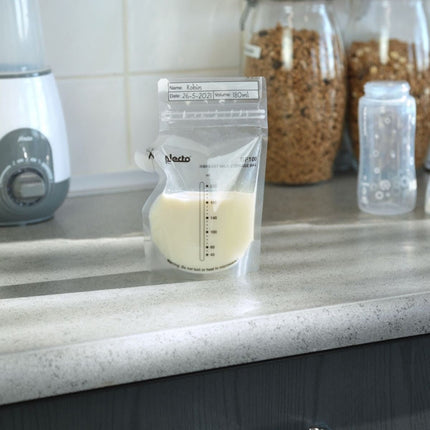 BF100 - Mother milk storage bags 220 ml, 100 pieces - Babywinkel - 8712412593033