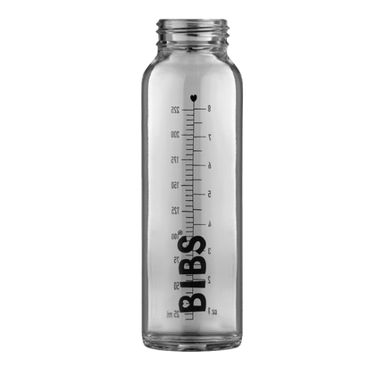 BIBS Babyfles Glas 225ml Woodchuck - BIBS - Babywinkel - 5713795238712