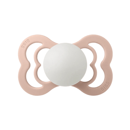 BIBS Speen Maat 1 Blush Night Supreme Latex - BIBS - Babywinkel - 5713795223541