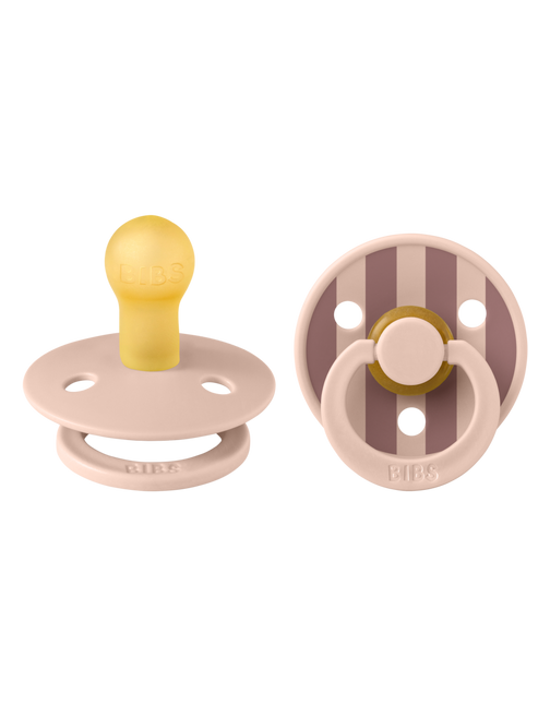 BIBS Speen Maat 1 Studio Colour Block Blush Mix 2St koop je bij Babywinkel