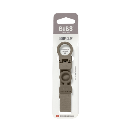BIBS Speenkoord LOOP Dark Oak - Babywinkel - 5713795262328