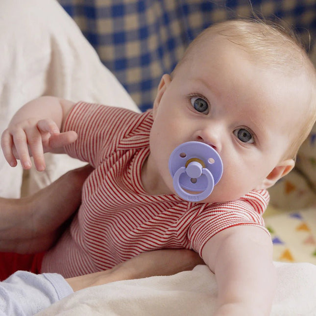 BIBS Spenen Maat 1 Colour Anatomical Hush/Grape 2st koop je bij Babywinkel