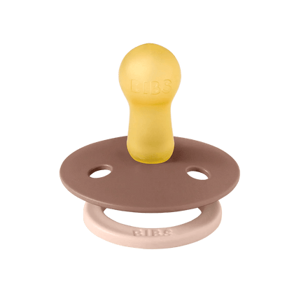 BIBS Spenen Pacifier Studio Fusion 2 pack Blush/Woodchuck speenmaat 3 koop je bij Babywinkel