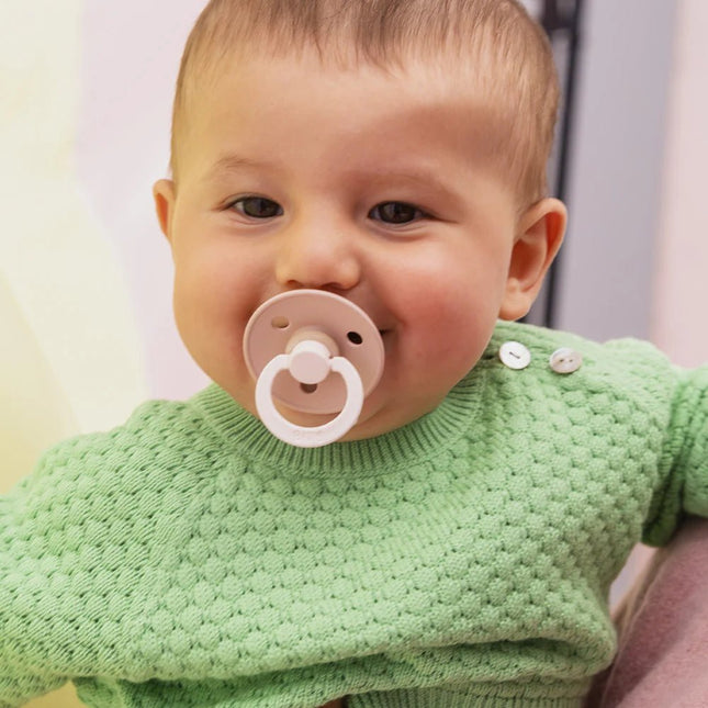 BIBS Spenen Pacifier Studio Fusion 2 pack Blush/Woodchuck speenmaat 3 koop je bij Babywinkel