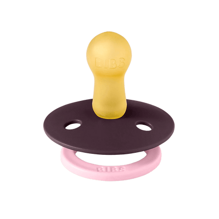 BIBS Spenen Pacifier Studio Fusion 2 pack Dusky lilac/Plum Speenmaat 2 koop je bij Babywinkel