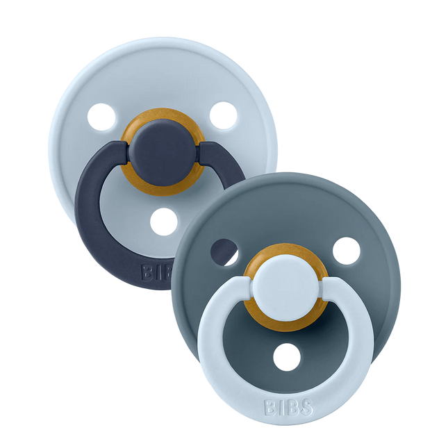 <tc>BIBS</tc> Tettarella Ciuccio Studio Fusion 2 confezioni Tettarella blu/benzina misura 3