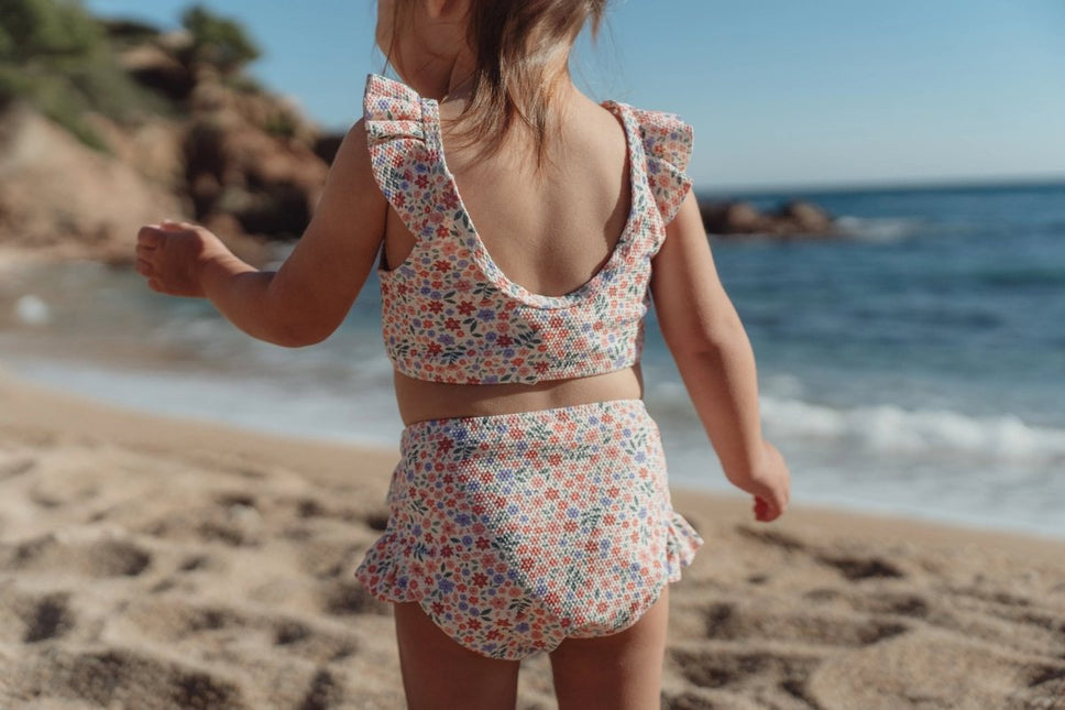 Bikini met ruches Dreamy Flowerfield koop je bij Babywinkel