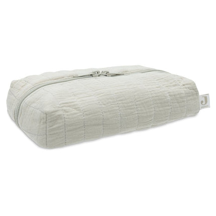 Billendoekjes Etui Hydrofiel - Olive Green - Babywinkel - 8717329393561