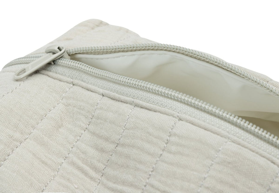 Billendoekjes Etui Hydrofiel - Olive Green - Babywinkel - 8717329393561