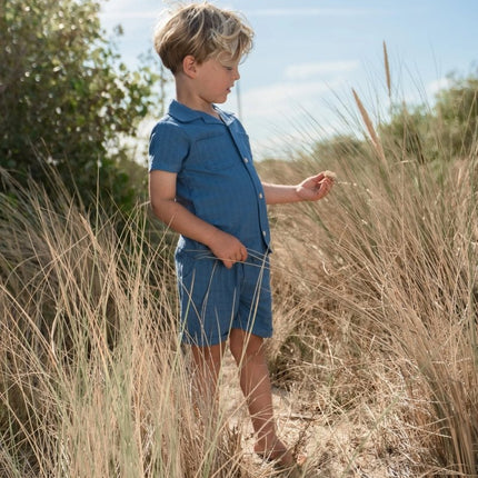 Blouse korte mouw Indigo koop je bij Babywinkel
