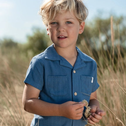 Blouse korte mouw Indigo koop je bij Babywinkel