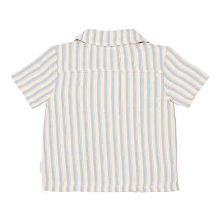 Blouse korte mouw Multi Stripe koop je bij Babywinkel