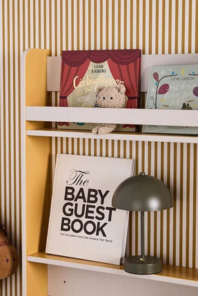 Book display grey mustard STAR - Babywinkel - 7340028735953