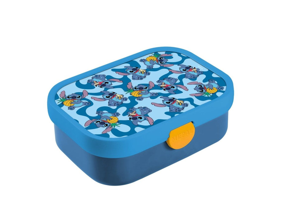 Campus Bento lunchbox met vorkje - Stitch - Babywinkel - 8720294042112