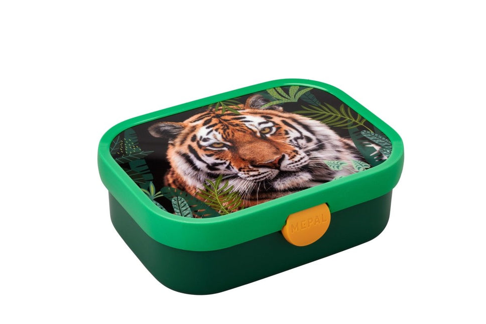 Campus Bento lunchbox met vorkje - Wild Tiger - Babywinkel - 8720294038474
