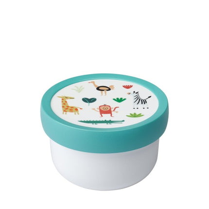 Campus fruitbox 300 ml met vorkje - Animal Friends - Babywinkel - 8720294038221