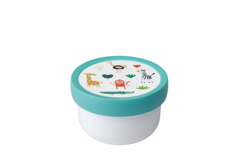 Campus fruitbox 300 ml met vorkje - Animal Friends - Babywinkel - 8720294038221