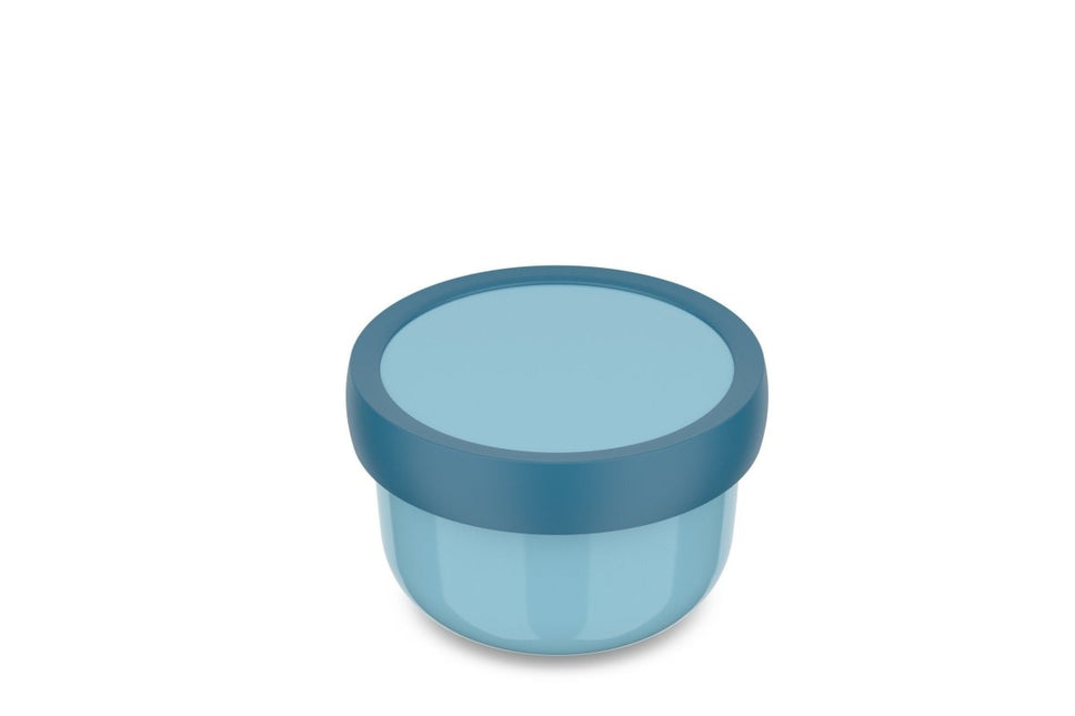 Campus fruitbox 300 ml met vorkje - Cool blue - Babywinkel - 8720294056539