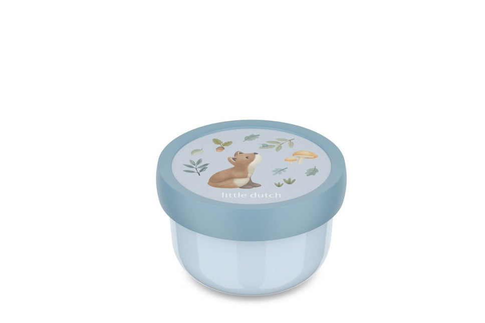 Campus fruitbox 300 ml met vorkje Little Dutch - Forest Friends - Babywinkel - 8720294048886