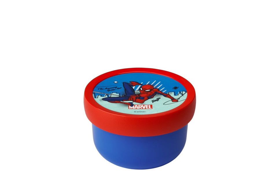 Campus fruitbox 300 ml met vorkje - Spiderman - Babywinkel - 8720294032267