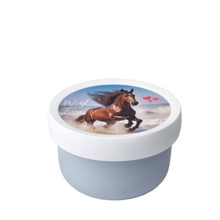 Campus fruitbox 300 ml met vorkje - Wild Horse - Babywinkel - 8720294038238