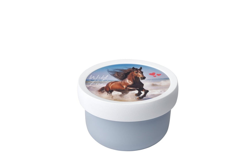 Campus fruitbox 300 ml met vorkje - Wild Horse - Babywinkel - 8720294038238