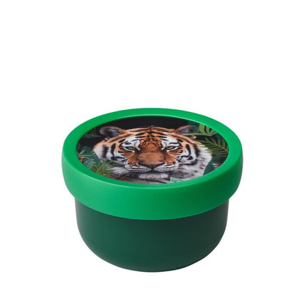 Campus fruitbox 300 ml met vorkje - Wild Tiger - Babywinkel - 8720294038245