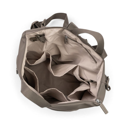 Changing backpack Taupe koop je bij Babywinkel