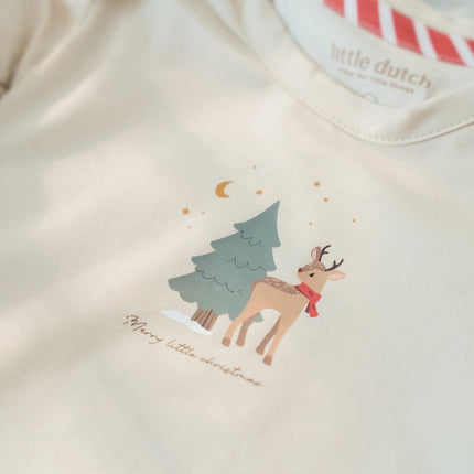 Body a maniche lunghe 2 pezzi Piccolo Natale