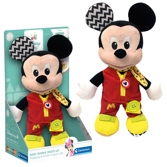 Clementoni Knuffel Disney Mickey Dress Up koop je bij Babywinkel