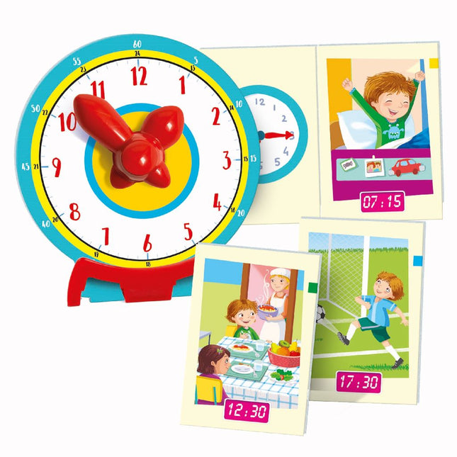 Clementoni Leerspel Hoe Laat Is Het? - Babywinkel - 8005125561773