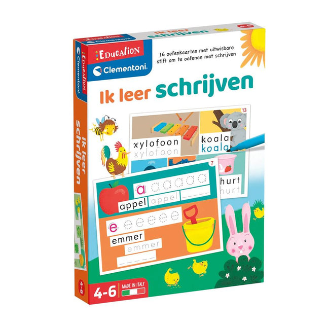 Clementoni Leerspel Ik Leer Schrijven - Babywinkel - 8005125561766